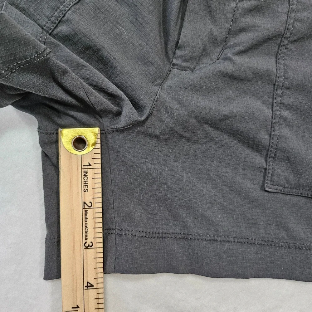 Athleta Trekkie North Shorts Gray Hiking Trekking Outdoor Women Size 2 Gorpcore - Picture 8 of 10
